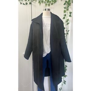 Belle & Bloom Walk This Way Women’s Oversized Wool Coat w/Hood Size L